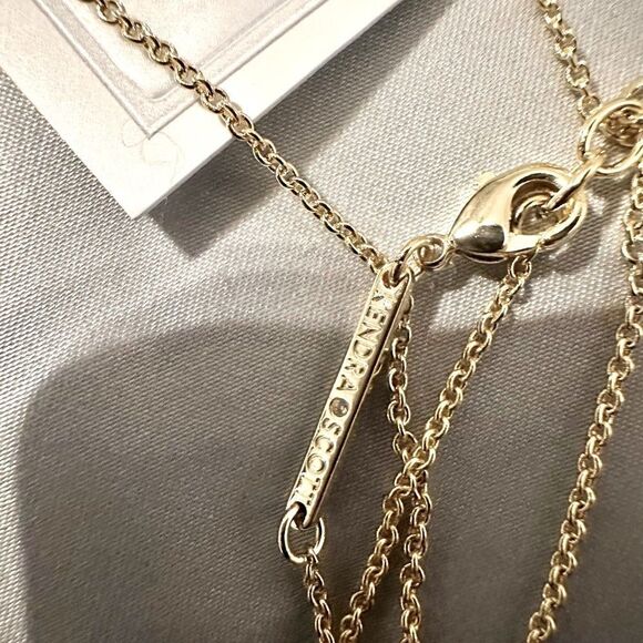 Kendra Scott Dollie Gold with Silver Pendant Necklace - Picture 6 of 7